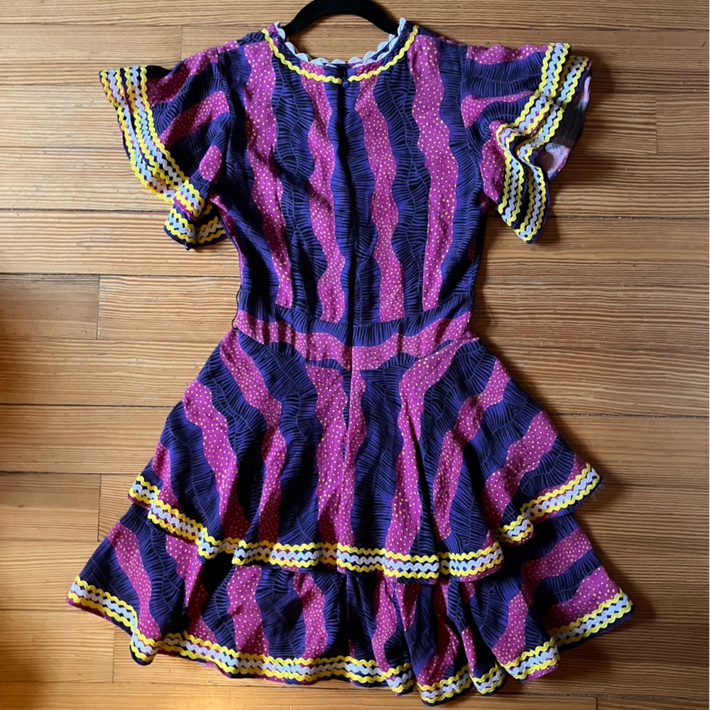 CeliaB Singapore Elektra Cha-Cha Printed Mini Dress Sz XS. - Picture 6 of 8